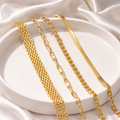 Set of 4 Chain Bracelets