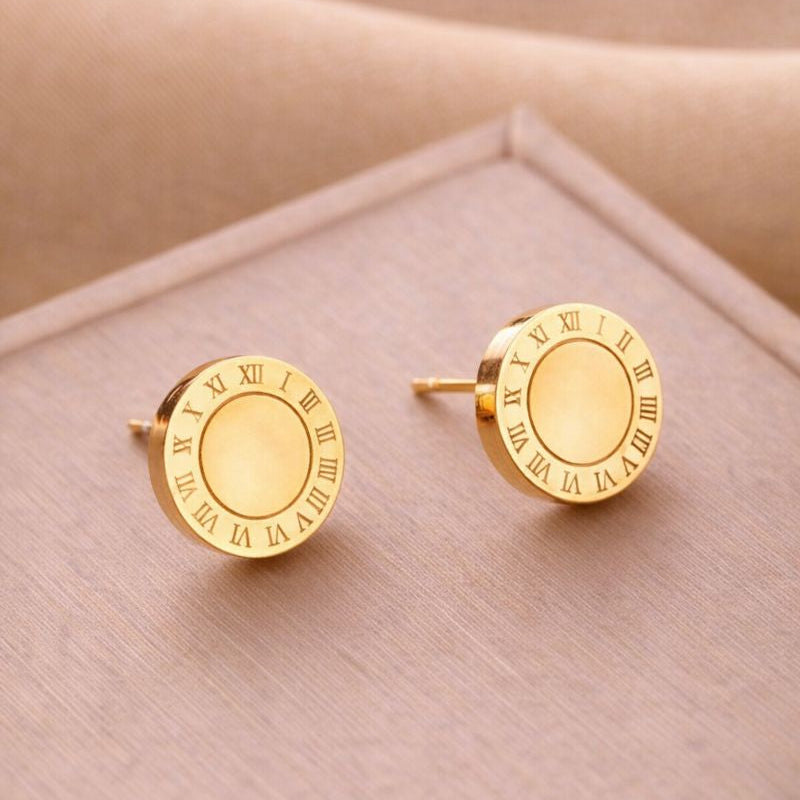 Roman Numeral Earrings