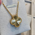 Golden Clover Necklace